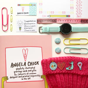 MarchMeetTheMaker Instagram challenge with Joanne Hawker flatlay image by Angela Chick