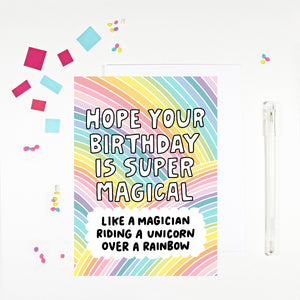 Super Magical Birthday Card