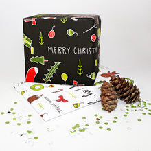 Mixed Christmas Gift Wrap by Angela Chick