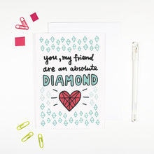 Diamond Friend Card by Angela Chick