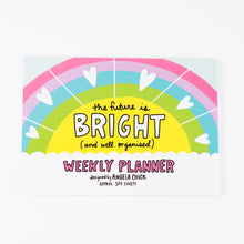 IMPERFECT The Future is Bright Weekly Planner Notepad SECONDS