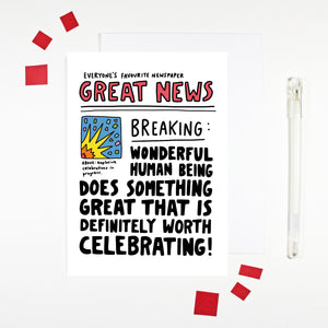 Great News Card