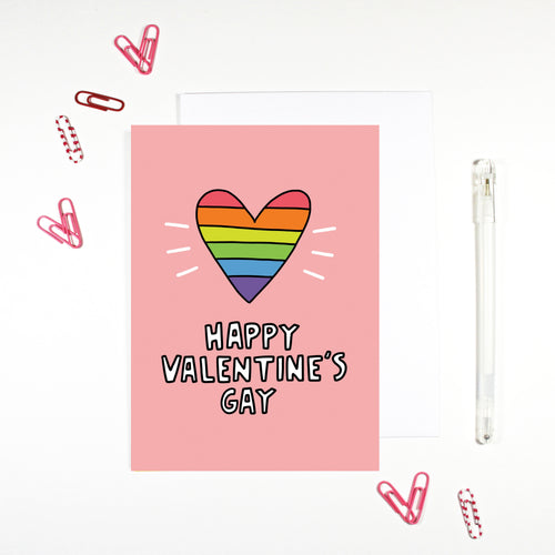 Happy Valentine's Gay Valentine Card