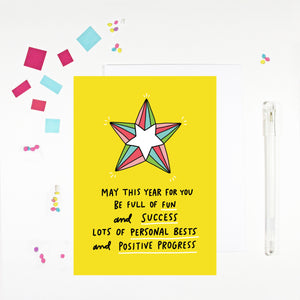 May This Year Be Full of Fun Birthday Card by Angela Chick