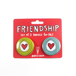 Friendship Badge Set by Angela Chick