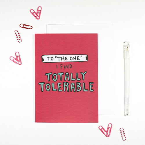 Totally Tolerable Card by Angela Chick