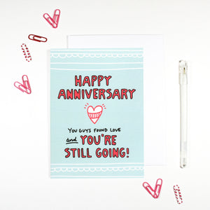 You're Still Going Anniversary Card – Angela Chick